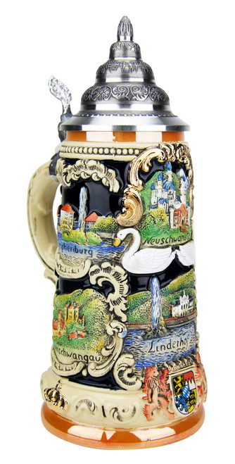 Bavarian Castles Beer Stein