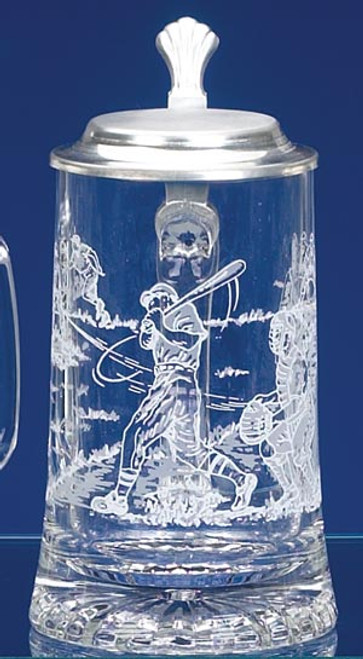 Baseball Glass Beer Stein