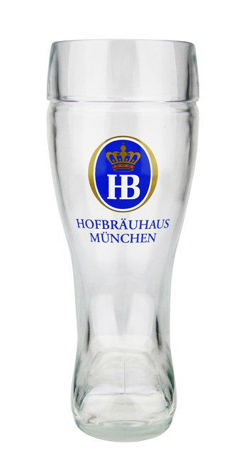 Custom Engraved .5 Liter Hofbrauhaus Glass Beer Boot