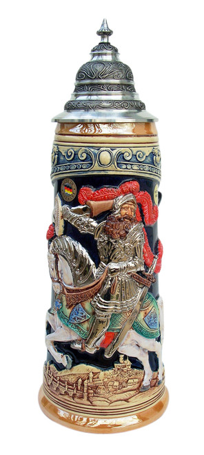 King Limitaet 2011 | King Barbarossa Handpainted Beer Stein