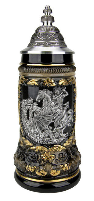 St. George the Dragon Slayer Beer Stein
