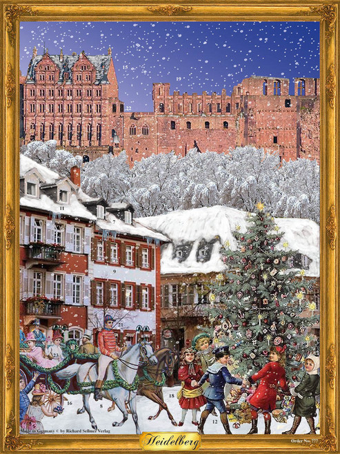 City of Heidelberg German Advent Calendar