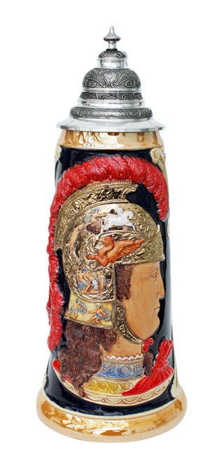 King Limitaet 2009 | Peter Duemler Minerva Handpainted Beer Stein