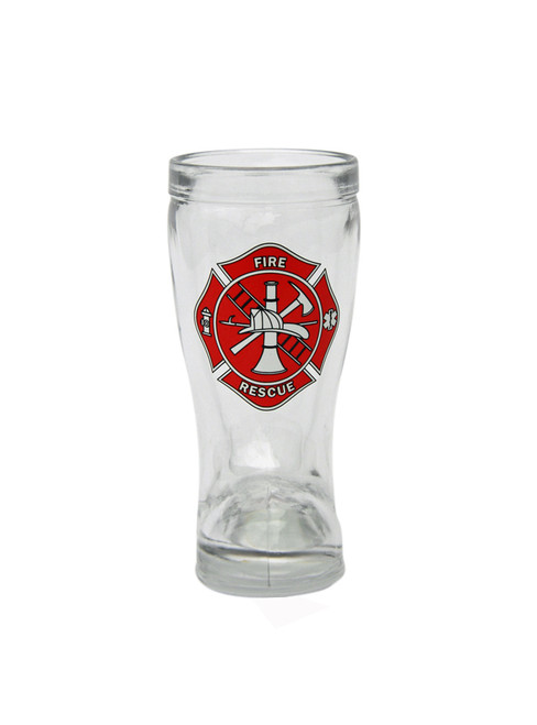 Firefighter Maltese Cross Beer Boot Shot Glass