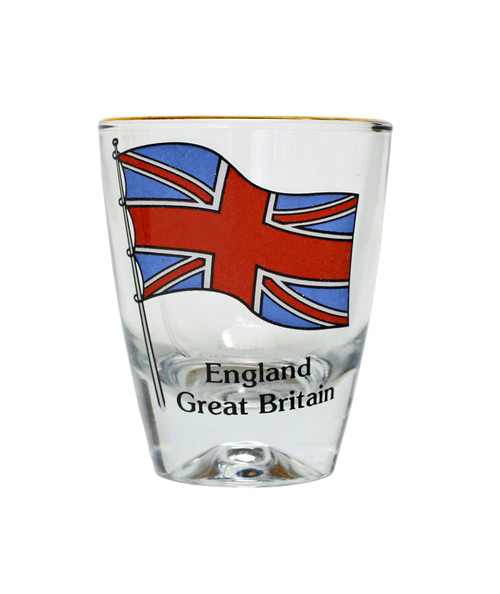 England Great Britain Shot Glass