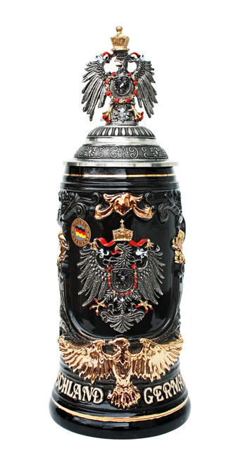 Germany Coat of Arms Deutschland Beer Stein .5 Liter