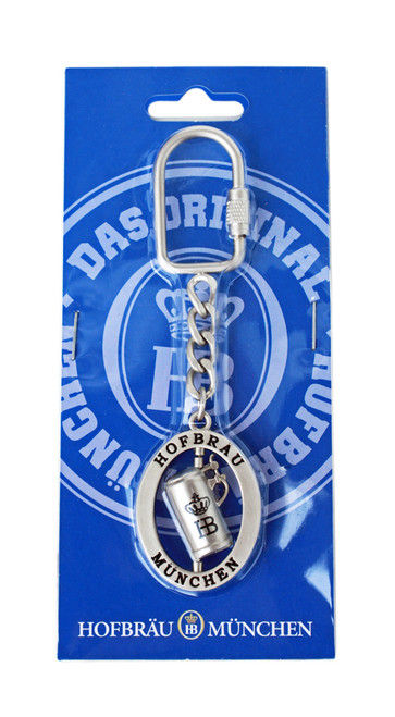 Hofbrau Munchen Beer Stein Key Chain