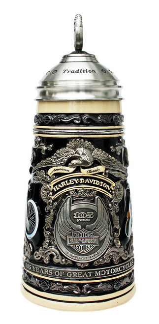 Harley Davidson 105th Anniversary Beer Stein