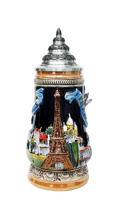 Paris Beer Stein 0.25 Liter - GermanSteins.com