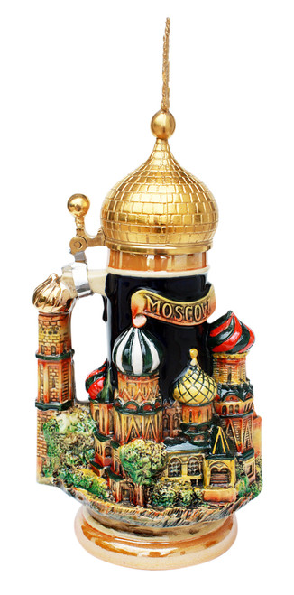 Moscow St. Basil's Cathedral 3D Beer Stein