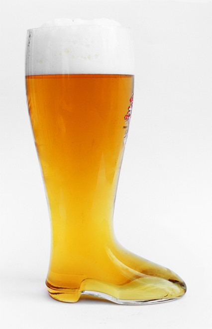 Becks Glass Beer Boot 2 Liter
