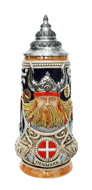 Denmark Viking Beer Stein