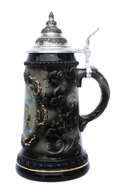 Nuernberg Panorama Souvenir Beer Stein - GermanSteins.com