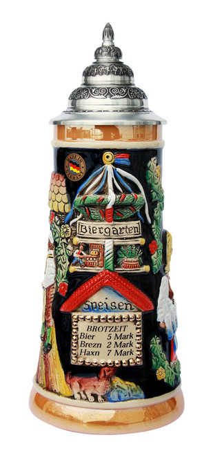 Bavarian Beer Garden Beer Stein