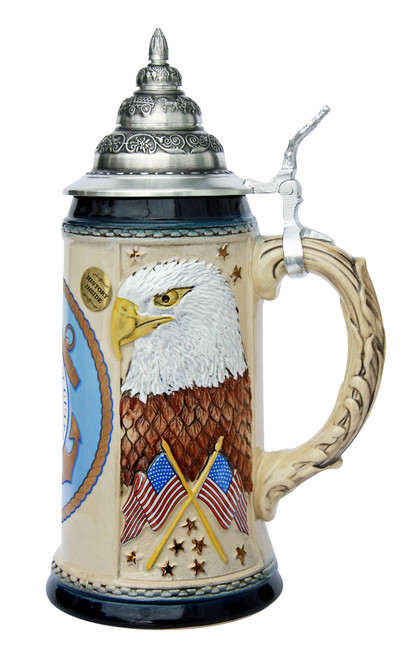 US Coast Guard Beer Steins: personalized gifts for Armed Forces