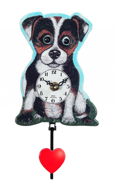 German Dog Mini Clock
