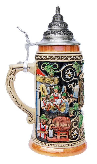 Window to Oktoberfest Munich Beer Stein