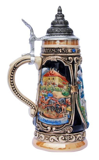 Neuschwanstein and Hohenschwangau Castle Beer Stein