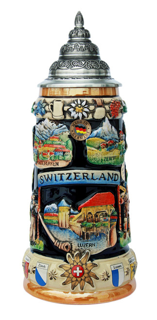 Switzerland Commemorative Beer Stein