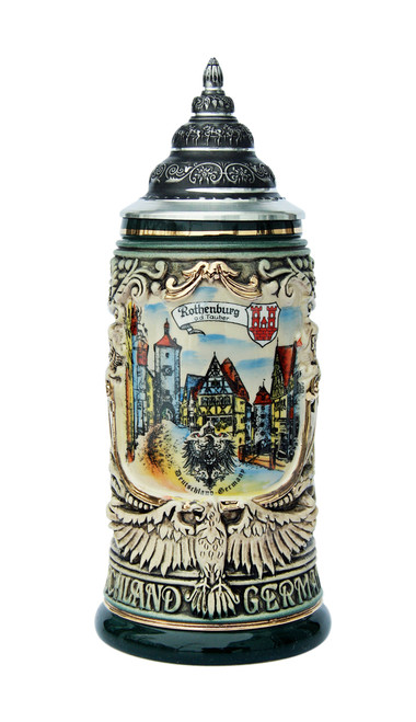 Rothenburg City Skyline Beer Stein 0.4 Liter