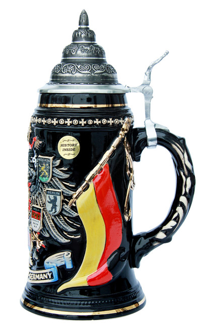 Deutschland (Germany) Eagle Coat of Arms Beer Stein