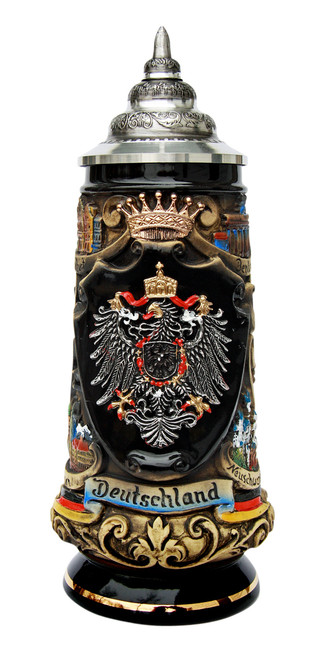 Eagle Medallion 5L Zoller & Born ビールジョッキ Amazon.com | Eagle Medallion .5L Mug Zoller & Born Made in