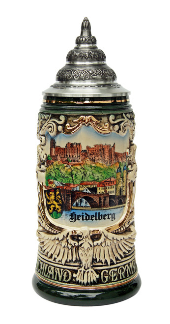 Heidelberg City Skyline Beer Stein 0.4 Liter