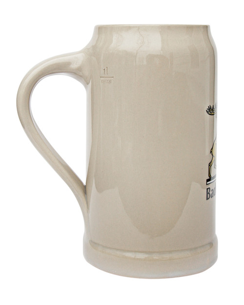 Baden Wuerttemberg Stoneware Beer Mug 1 Liter