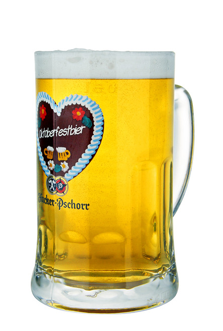 Munich Oktoberfest Hacker Pschorr Glass Beer Mug