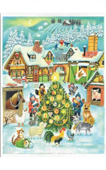 Christmas at the Farm German Advent Calendar