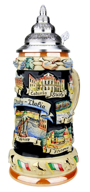 Italy Panorama Beer Stein