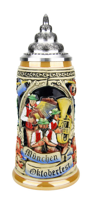 Oktoberfest Oompah Band Beer Stein | 0.4 Liter