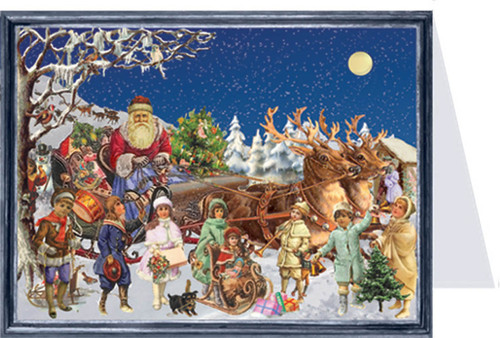 Sale　リリパットレーン　CHRISTMAS TIME Costway Lighted 2D Christmas Reindeer and Sleigh Decoration