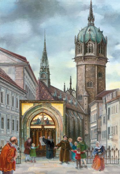 Papier Adventskalender Adventskalender Wittenberg Martin Luther