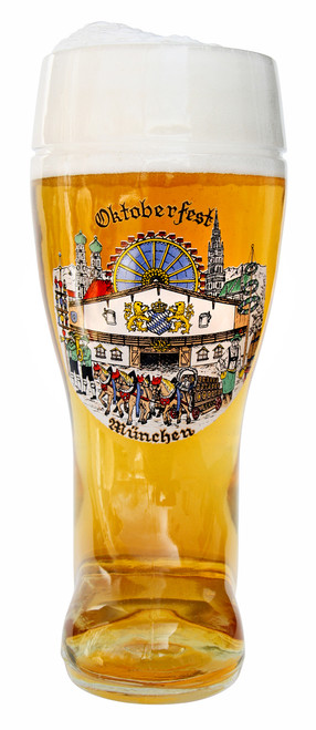 Personalized 1 Liter Oktoberfest Beer Boot