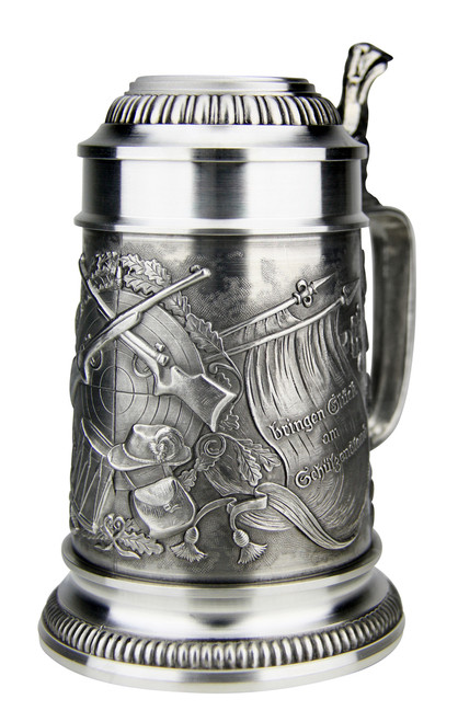 Marksman Pewter Beer Stein