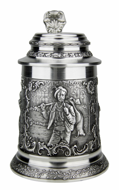 Hunter Pewter Beer Stein