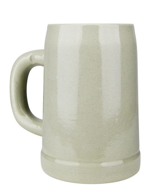 King Werk Gray Glaze Stoneware Beer Mug 0.5 Liter