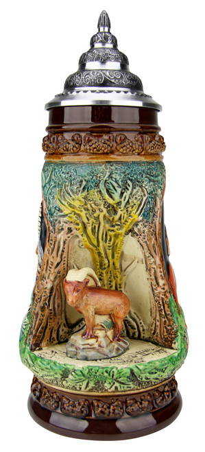 Wildlife Forest German Beer Stein by Zoeller And Born