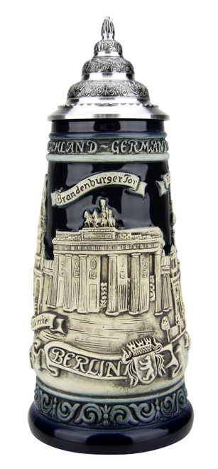 Berlin Beer Stein Cobalt