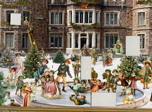 Victorian Castle German Advent Calendar