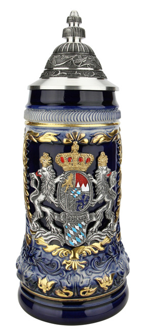 Bavaria Royal Lion Crest Beer Stein