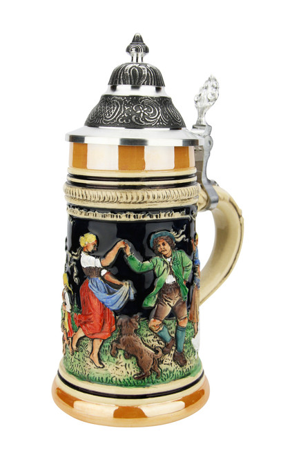 May Dance Traditional German Beer Stein | 0.3 Liter