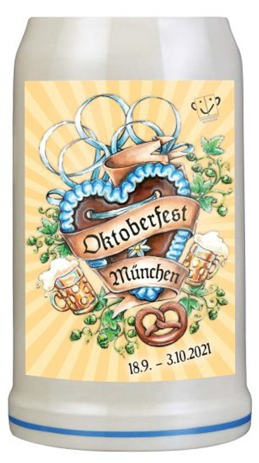 Munich 2021 Official Oktoberfest Beer Mug | Oktoberfest at Home