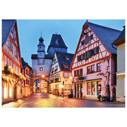 Rothenburg Germany Fabric Backdrop Party Decoration 