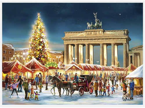 Berlin Christmas Market German Advent Christmas Calendar