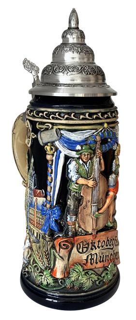 215th Anniversary Oktoberfest Beer Festive Music Stein | King Werk 2025 Oktoberfest Beer Stein