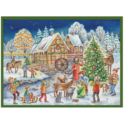 Christmas Mill House German Christmas Advent Calendar