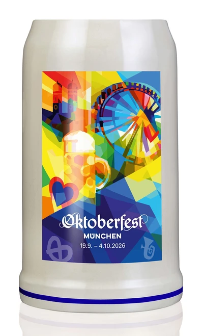 Munich 2026 Official Oktoberfest Beer Mug | Oktoberfest in Munich