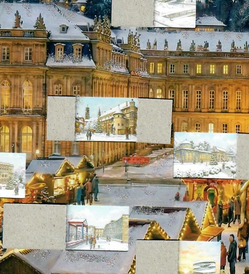 Stuttgart Sclossplatz Christmas Market German Advent Christmas Calendar